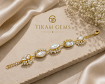 Elegant Baroque Pearl Bracelet
