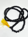 108+1 Beads Natural Black Ebony bead Karungali Jaap Mala (8MM)