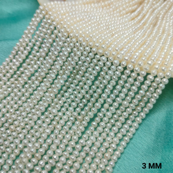 3 - 3.5mm Freshwater Pearl Strand