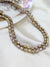 Yellow Rice Pearl Necklace | Freshwater Pearls | Elegant Minimalist Jewelry