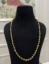 Yellow keshi pearl necklace