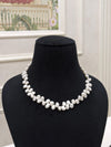 White Fancy Baroque Pearl Necklace