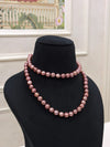 Rose Gold Fresh Water Pearl Necklace