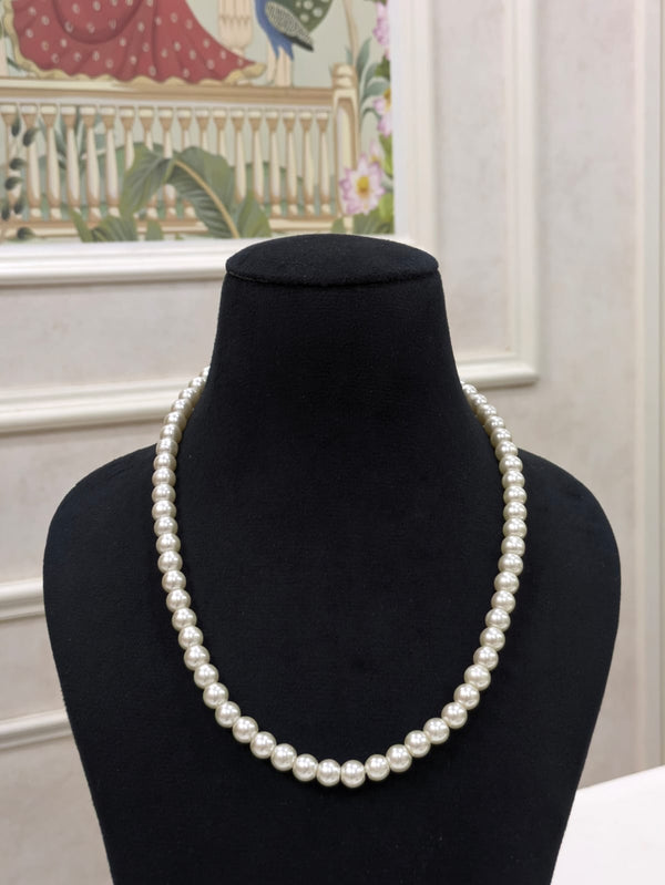 White Fresh Water Pearl Necklace