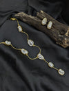 Freshwater Natural Pearl Necklace & Earrings Set For Women/Girls | Pearl Necklace Set Gift For Her