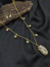 Freshwater Pearl Necklace Set With Stud Earrings For Women & Girls | Gift For Her