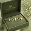 Minimalist Baroque Pearl Bracelet