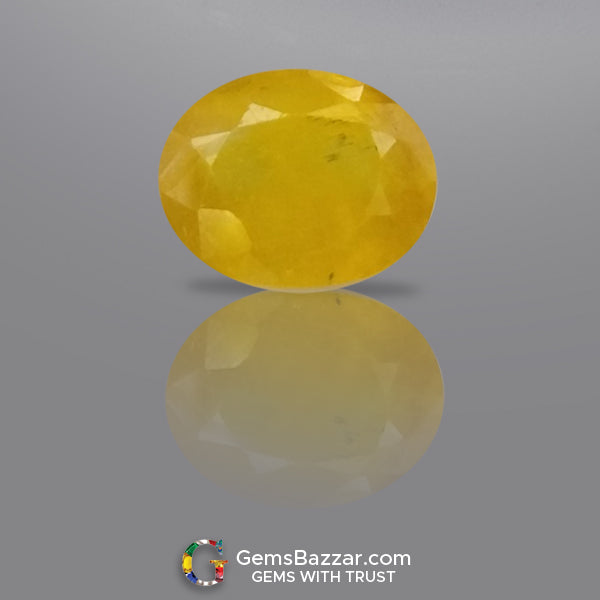 Yellow Sapphire ~4.46 Cts