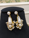 Elegant Baroque Pearl Wedding Necklace Set