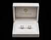 Sparkling Round Moissanite Stud Earrings
