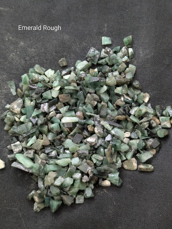 Natural EmeraldRaw (Mahavastu) - 100 gm