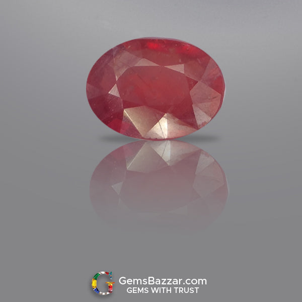 Natural Ruby~ 7.37 Cts