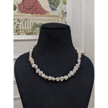 Baroque Pearl Necklace for...