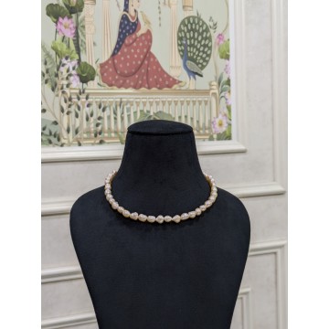 Keshi Pearl Necklace –...