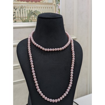 Pink Freshwater Pearl Long...