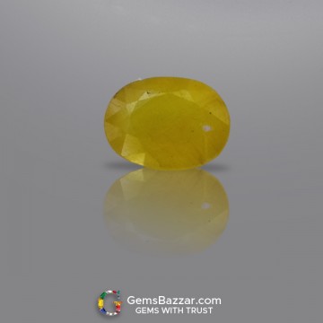 Yellow Sapphire ~ 4.72 cts