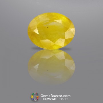 Yellow Sapphire ~ 5.71 cts