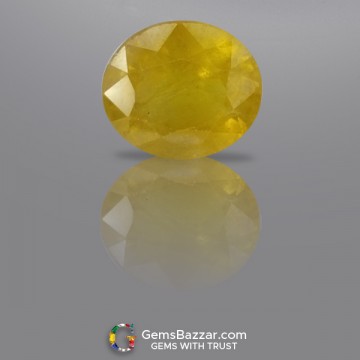 Yellow Sapphire ~ 7.48 cts