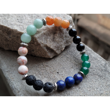 Natural 7 Chakra Bracelet