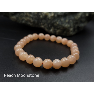 Natural Peach Moonstone...