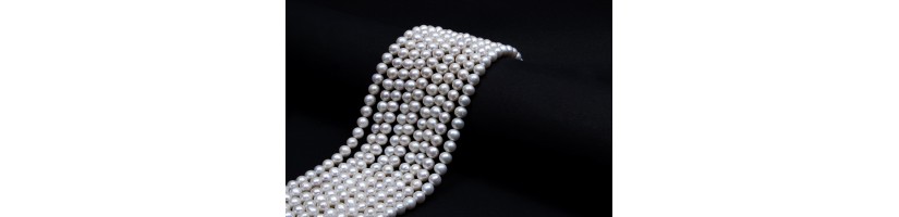 Freshwater Round Pearl Strings