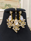 Freshwater Baroque Pearl Necklace Set with Earrings & Maang Tikka