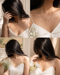 Dainty Freshwater Pearl Station Necklace