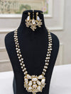 Freshwater Baroque Pearl Necklace Set with Earrings & Maang Tikka
