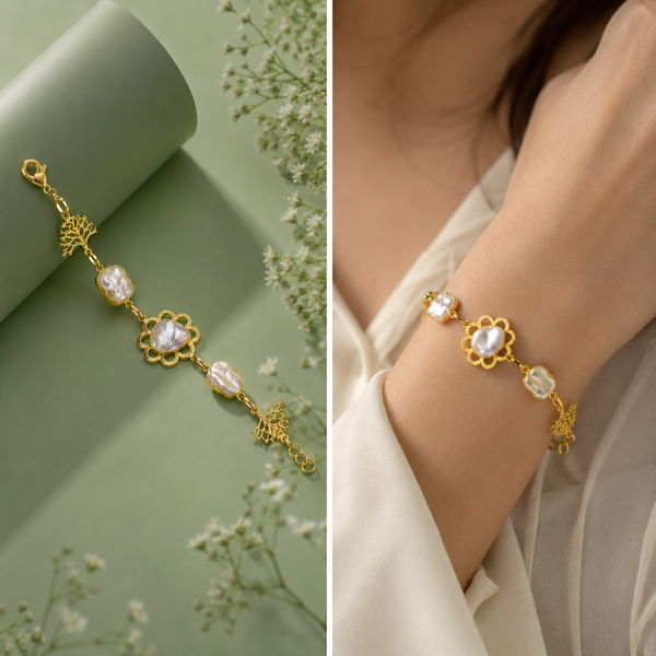 Baroque Pearl Bracelet