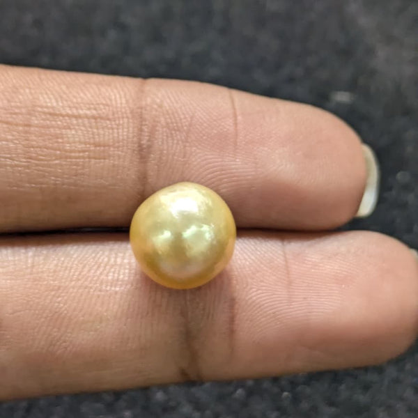 Golden South Sea Pearl - 6.94 Cts