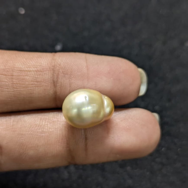 Golden South Sea Pearl - 8.59 Cts