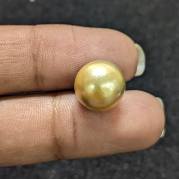 Golden South Sea Pearl - 9.48 Cts