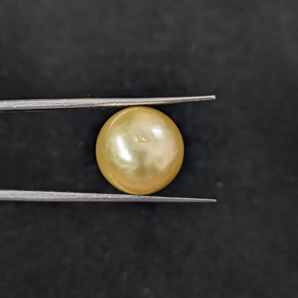 Golden South Sea Pearl ~ 13.10 Cts