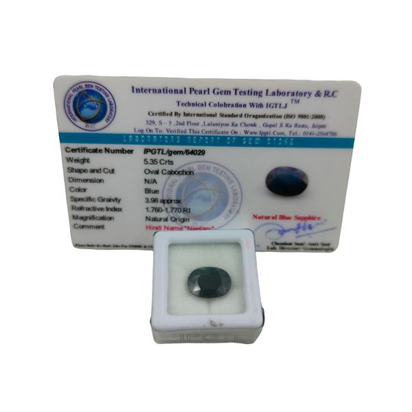 Blue Sapphire ~5.35 Cts