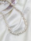 Baroque Pearl Necklace | Natural Freshwater Baroque Pearls | Unique Handmade Jewelry
