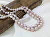 Pink Pearl Necklace – 2 Layer