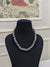 Gray Malti Layer Necklace Baroque