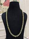 Green 2 Layer Round Pearl Necklace