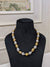 Golden White Baroque Pearl Necklace