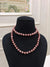 Rose Gold Fresh Water Pearl Necklace