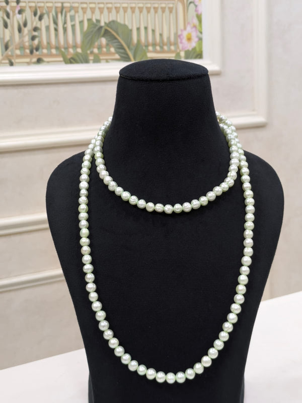 Light Green Fresh Water Pearl Necklace