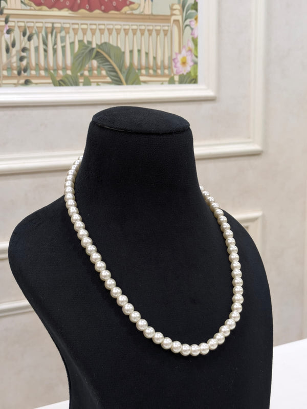 White Fresh Water Pearl Necklace