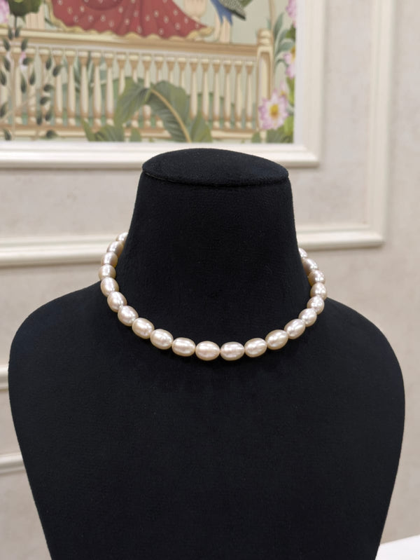 Rice Pearl Necklace