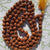 108+1 Beads Natural 5 Mukhi Rudraksha Jaap Mala For Men & Women (8MM)