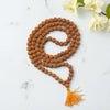 108+1 Beads Natural 5 Mukhi Rudraksha Jaap Mala For Men & Women (8MM)