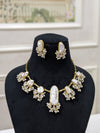 Modern Baroque Pearl Collar Necklace Set