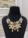 Royal Kundan Baroque Pearl Necklace Set