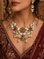 Royal Kundan Baroque Pearl Necklace Set