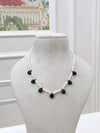 Pearl & Green Onyx Necklace